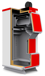 Котел длительного горения Heiztechnik Q Plus 100